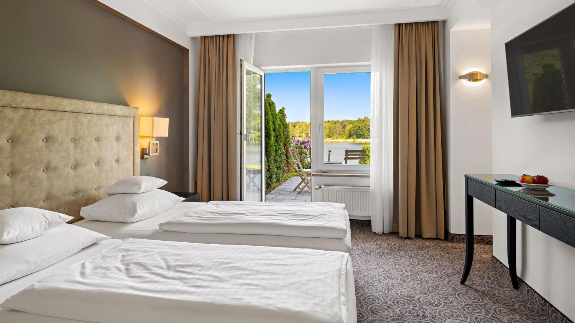 Seehotel Muehlenhaus Chorin Esterno foto